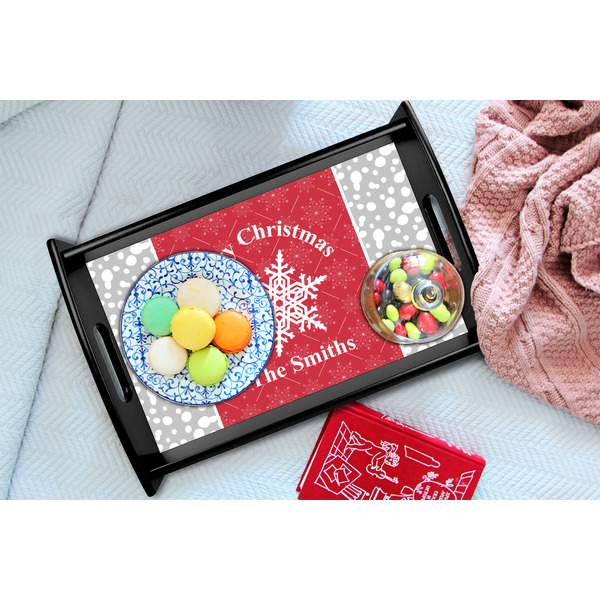 Snowflakes Black Tray - Lifestyle (UPDATED)