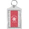 Snowflakes Bling Keychain (Personalized)