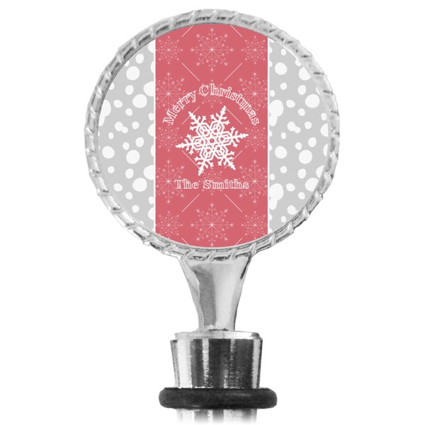 Snowflakes Bottle Stopper Main View