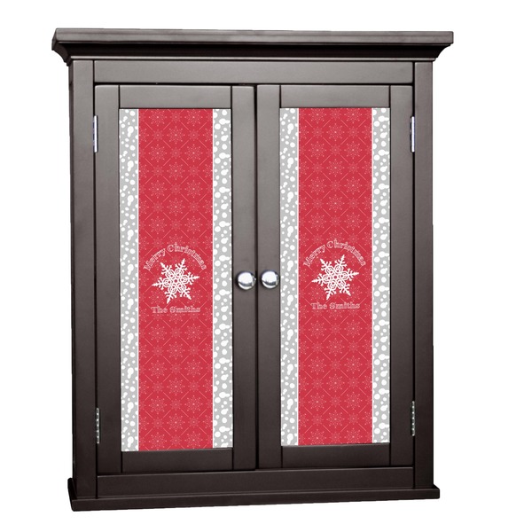 Custom Snowflakes Cabinet Decal - Large (Personalized)
