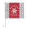 Snowflakes Car Flag - Large - FRONT