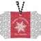 Snowflakes Rear View Mirror Ornament (Personalized)
