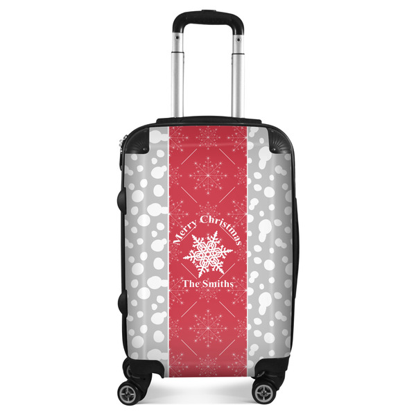 Custom Snowflakes Suitcase (Personalized)