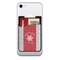 Snowflakes Cell Phone Credit Card Holder w/ Phone