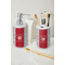 Snowflakes Ceramic Bathroom Accessories - LIFESTYLE (toothbrush holder & soap dispenser)