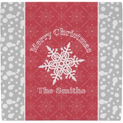 Snowflakes Ceramic Tile Hot Pad (Personalized)