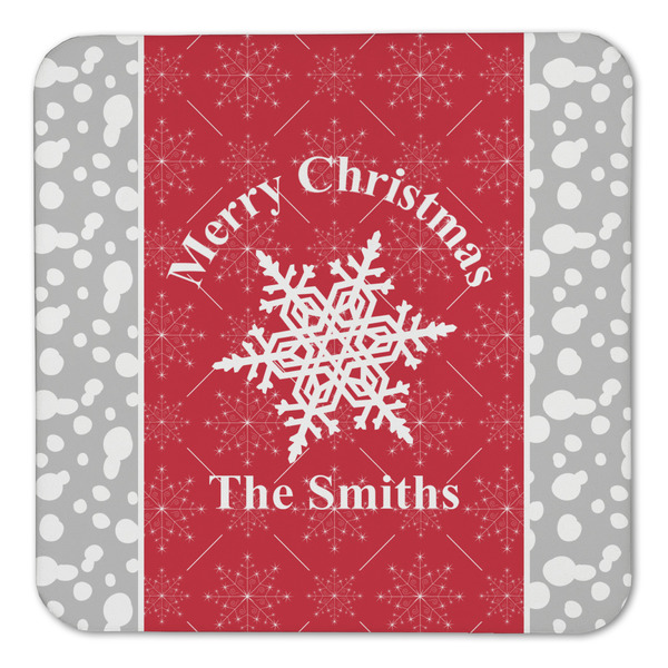 Snowflakes Coaster Set - FRONT (one)