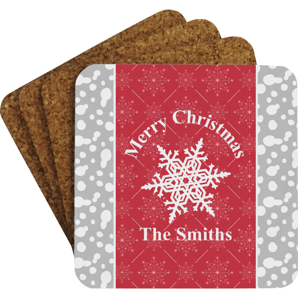 Snowflakes Coaster Set (Personalized)