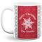 Snowflakes Coffee Mug - 11 oz - Full- White