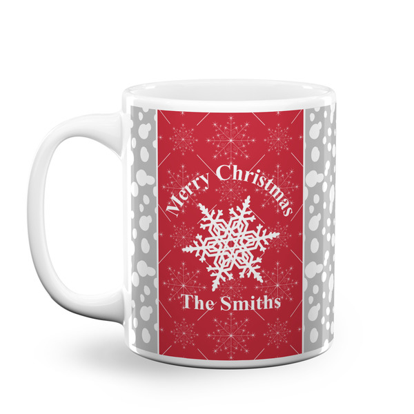 Custom Snowflakes Coffee Mug (Personalized)