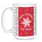 Snowflakes Coffee Mug - 15 oz - White