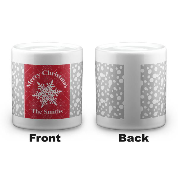 Snowflakes Coin Bank - Apvl
