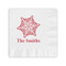 Snowflakes Coined Cocktail Napkins (Personalized)