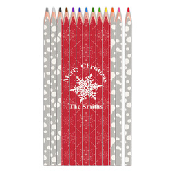 Snowflakes Colored Pencils (Personalized)