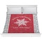 Snowflakes Comforter - King (Personalized)