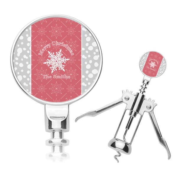 Custom Snowflakes Corkscrew (Personalized)