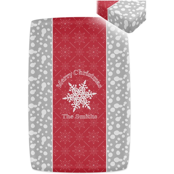 Snowflakes Crib Fitted Sheet - Apvl