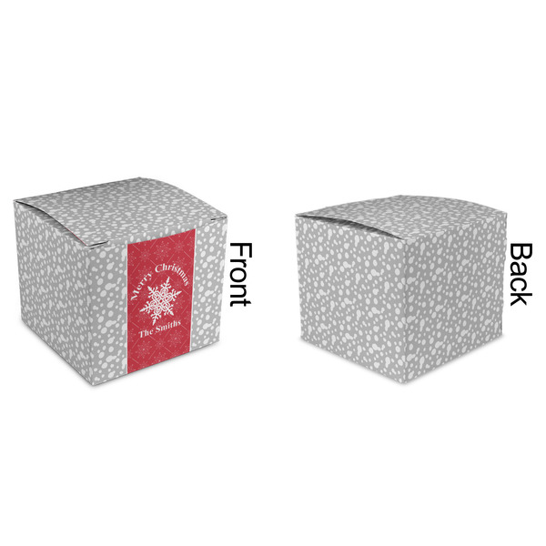 Snowflakes Cubic Gift Box - Approval