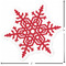 Snowflakes Custom Shape Iron On Patches - L - APPROVAL