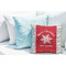 Snowflakes Decorative Pillow Case - LIFESTYLE 2