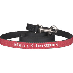 Snowflakes Dog Leash (Personalized)