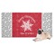 Snowflakes Dog Towel (Personalized)