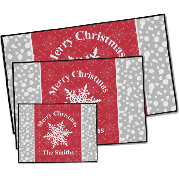 Snowflakes Door Mats - PARENT MAIN