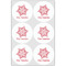 Snowflakes Drink Topper - XLarge - Set of 6