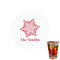 Snowflakes Drink Topper - XSmall - Single with Drink