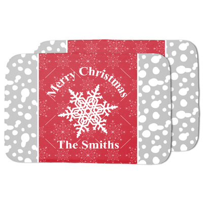 Snowflakes Dish Drying Mat (Personalized)