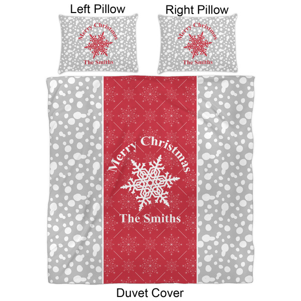 Snowflakes Duvet Cover Set - Queen - Approval