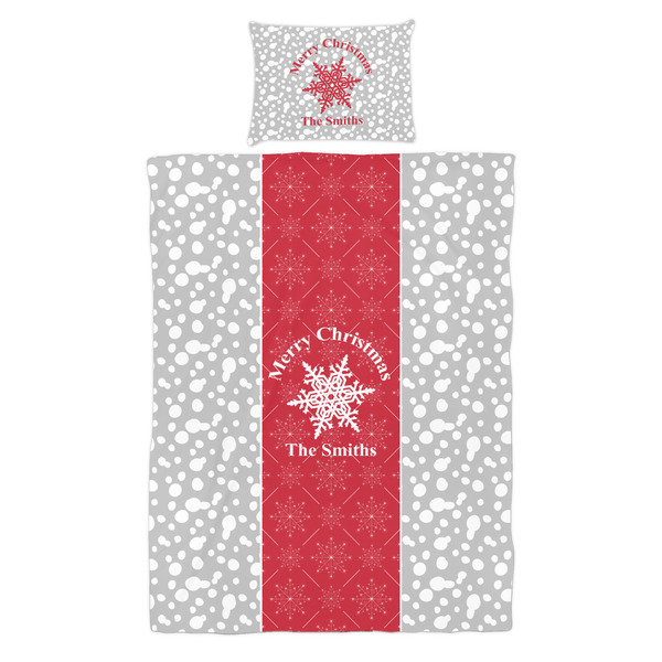 Snowflakes Duvet Cover Set - Twin - Alt Approval