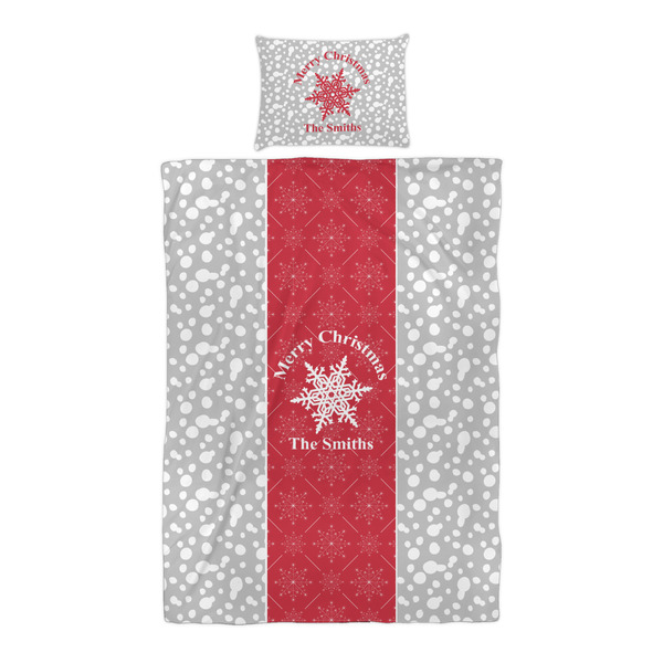 Snowflakes Duvet Cover Set - Twin XL - Alt Approval