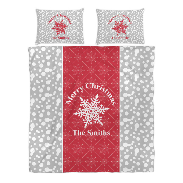 Snowflakes Duvet cover Set - Queen - Alt Approval