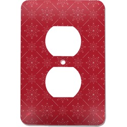 Snowflakes Electric Outlet Plate (Personalized)