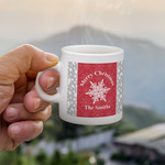 Snowflakes Single Shot Espresso Cup - Single (Personalized)