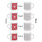 Snowflakes Espresso Cup Set of 4 - Apvl