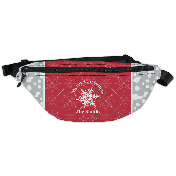 Custom Snowflakes Fanny Pack - Classic Style (Personalized)