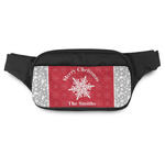 Snowflakes Fanny Pack (Personalized)