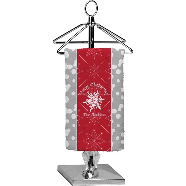 Custom Snowflakes Finger Tip Towel - Full Print (Personalized)