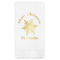 Snowflakes Guest Napkins - Foil Stamped (Personalized)