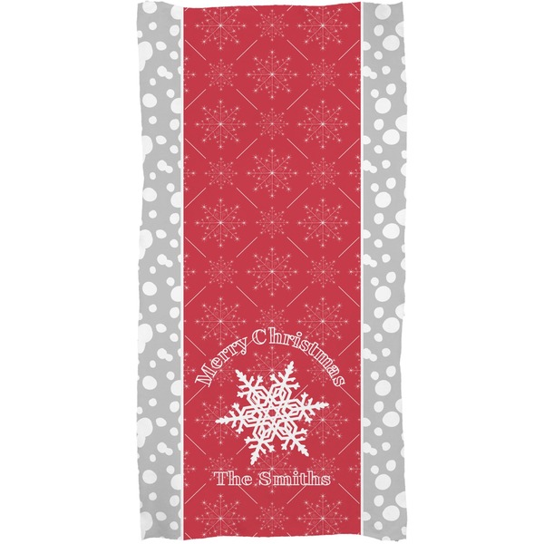 Snowflakes Full Sized Bath Towel - Apvl