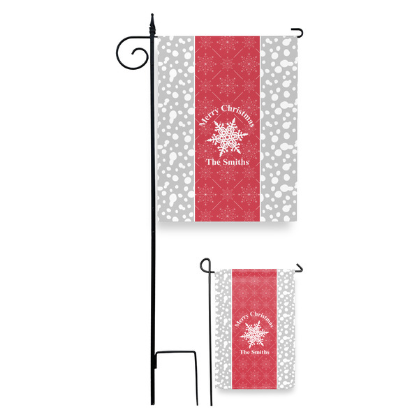 Snowflakes Garden Flag - PARENT/MAIN