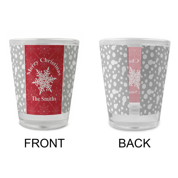 Snowflakes Glass Shot Glass - Standard - APPROVAL