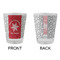 Snowflakes Glass Shot Glass - Standard - APPROVAL