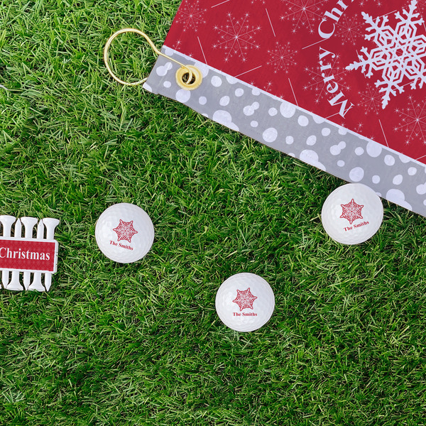 Snowflakes Golf Balls - Generic - Set of 3 - LIFESTYLE