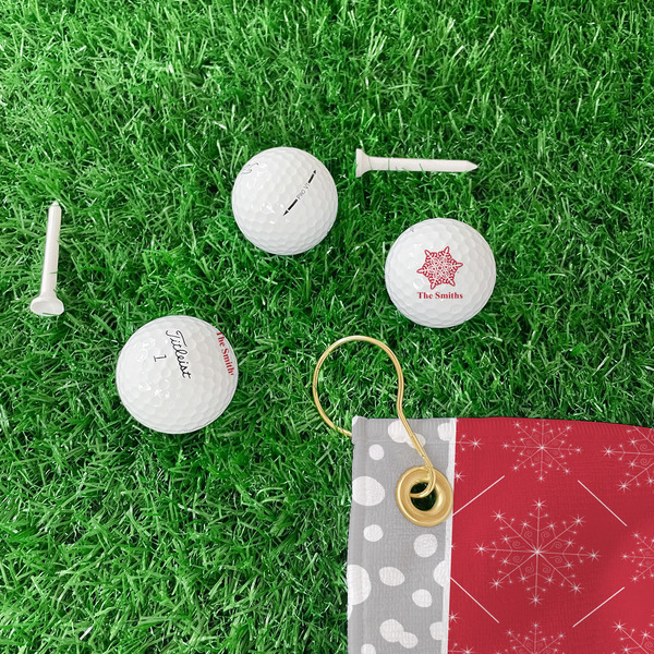 Snowflakes Golf Balls - Titleist - Set of 12 - LIFESTYLE