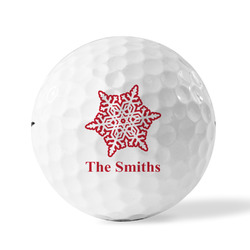 Snowflakes Golf Balls (Personalized)