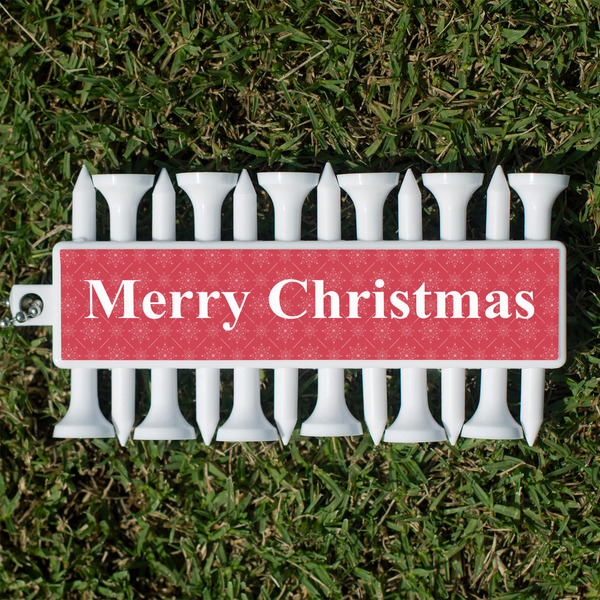 Custom Snowflakes Golf Tees & Ball Markers Set (Personalized)