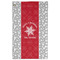 Snowflakes Golf Towel - Front (Large)